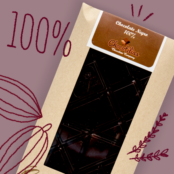 Barra de Chocolate Negro 100%