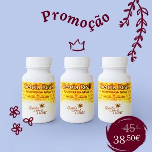 3 Geleia Real Cápsulas
